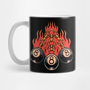 rebel bilyards tattoo Mug